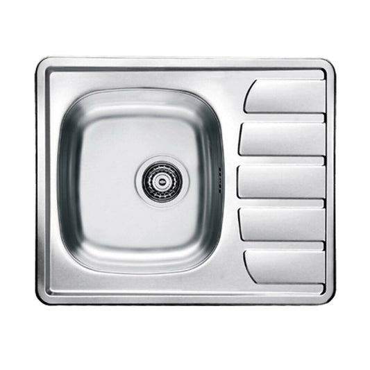 Alveus Zoom 10 Satin Stainless Steel Sink 62x50 cm