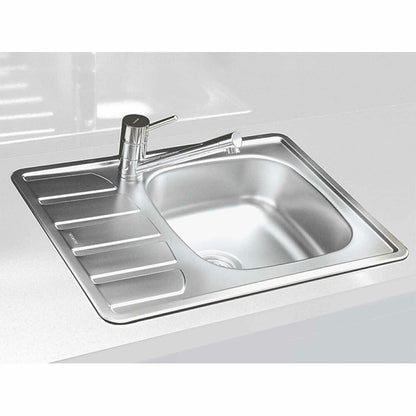 Кухненска мивка инокс Alveus Zoom 10 Satin 62x50 см