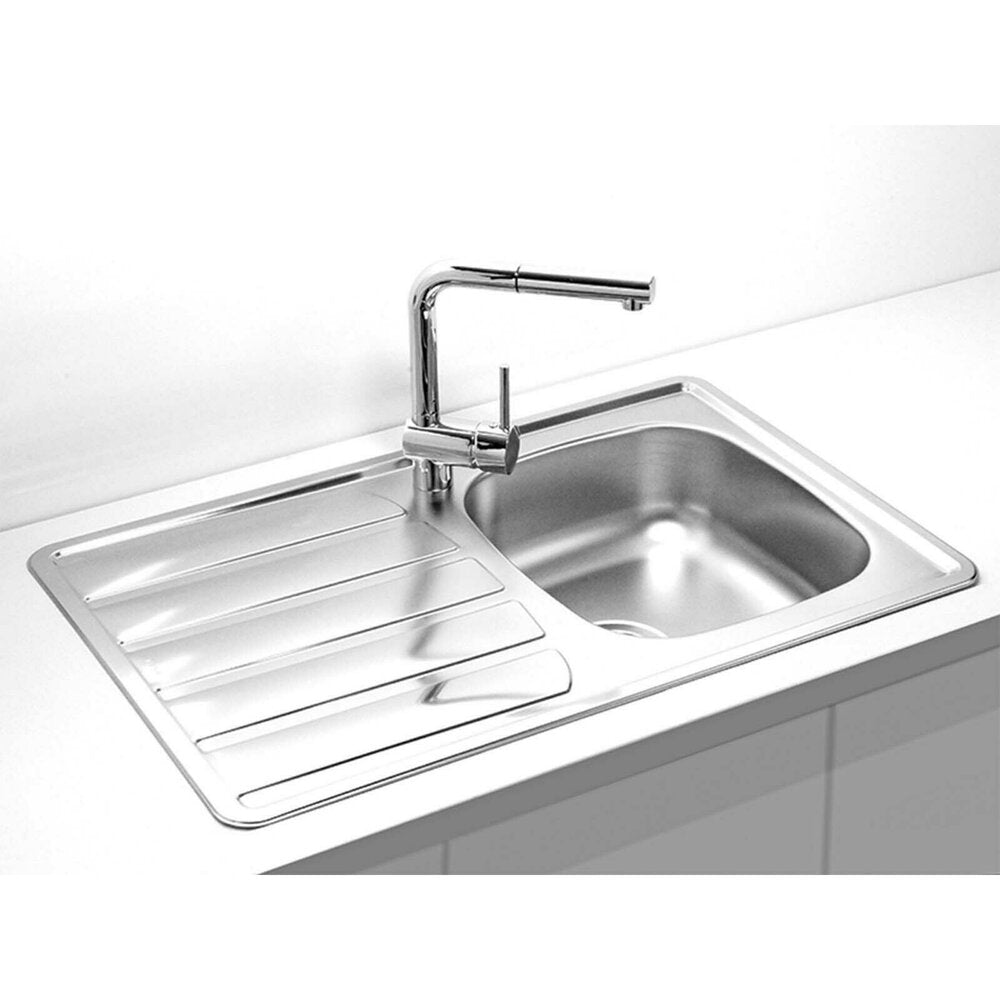 Alveus Zoom 20 Linen Stainless Steel Sink 79x50 cm