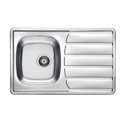 Alveus Zoom 20 Satin Stainless Steel Sink 79x50 cm