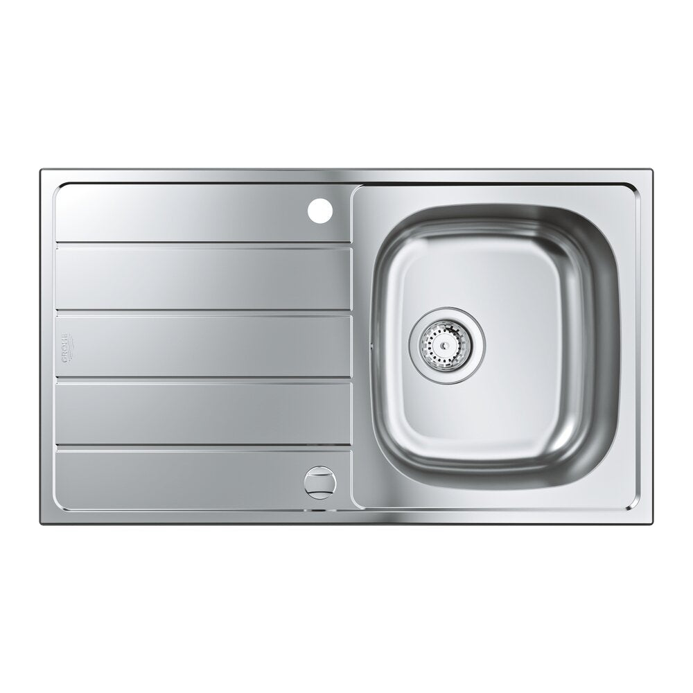Grohe K200 Stainless Steel Sink 86x50.1 cm 1 Bowl with Drainer