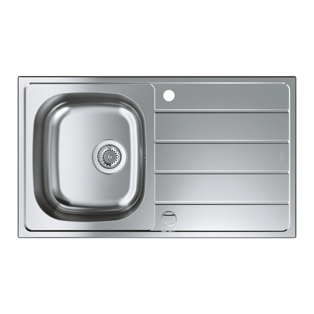 Grohe K200 Stainless Steel Sink 86x50.1 cm 1 Bowl with Drainer