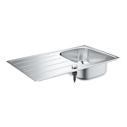 Grohe K200 Stainless Steel Sink 86x50.1 cm 1 Bowl with Drainer