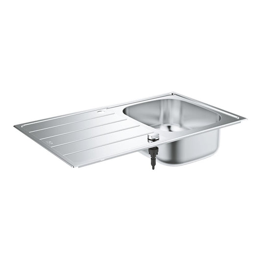 Grohe K200 Stainless Steel Sink 86x50.1 cm 1 Bowl with Drainer