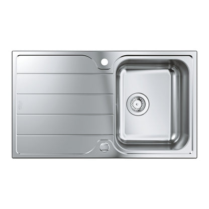 Inoxова мивка Grohe K500 86x50.1 см 1 мивка с отцеждач