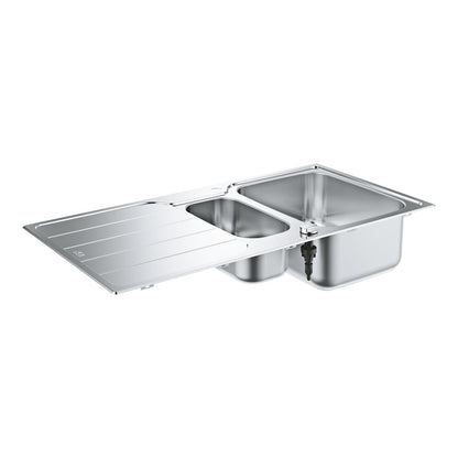 Неръждаема mивка Grohe K500 97x50.1 см 2 купи с отцеждач