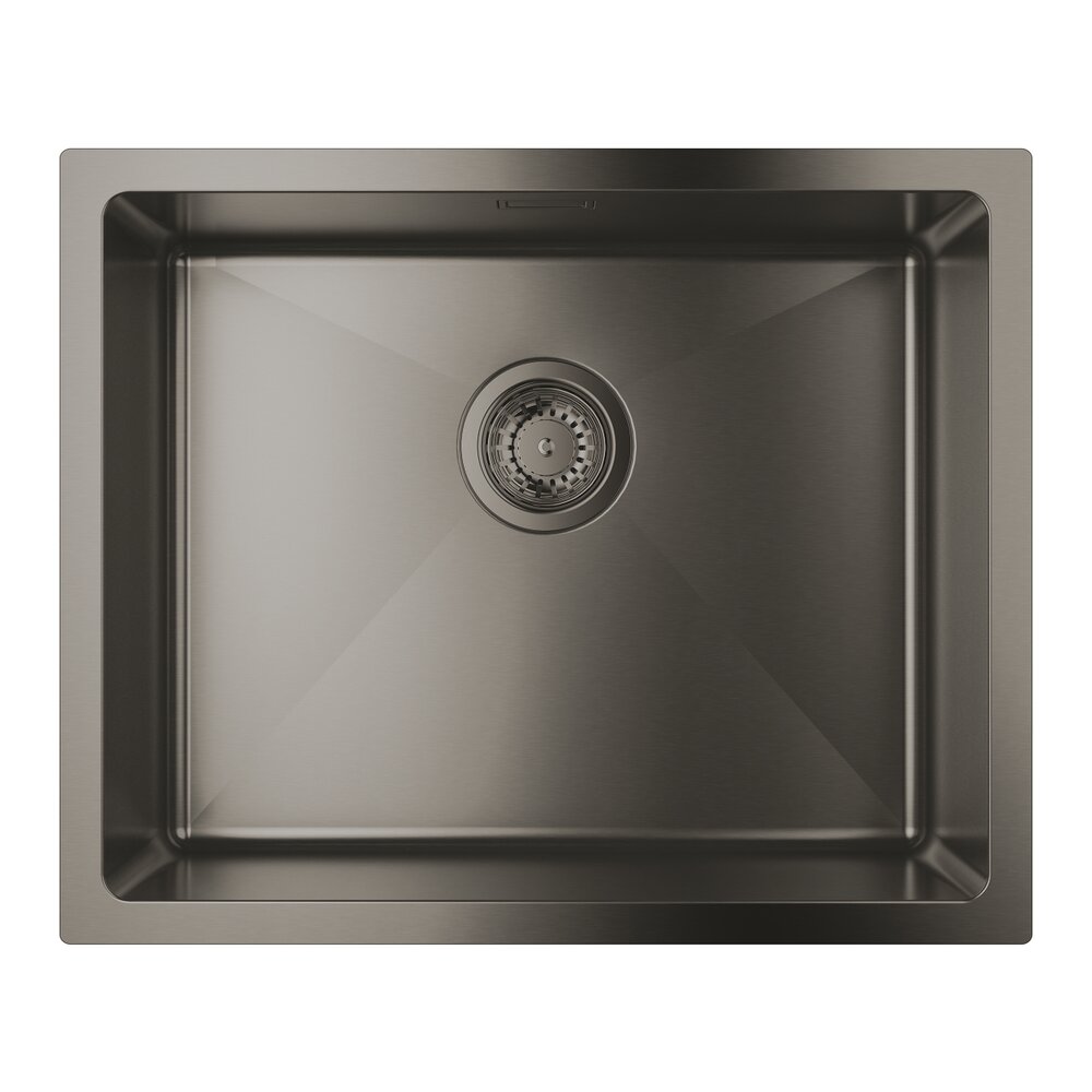 Неръждаема мивка Grohe K700U графит пета 54.4x44.4 см 1 чаша