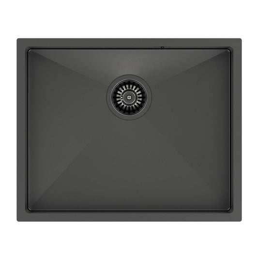 Quadron Anthony Undermount Stainless Steel Sink 60 Finish 54x44 cm Metal Graphite