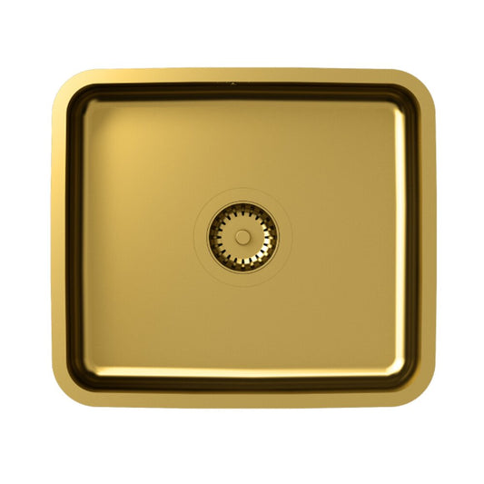Quadron Unique Nicolas Sink 44x39 cm Gold Finish