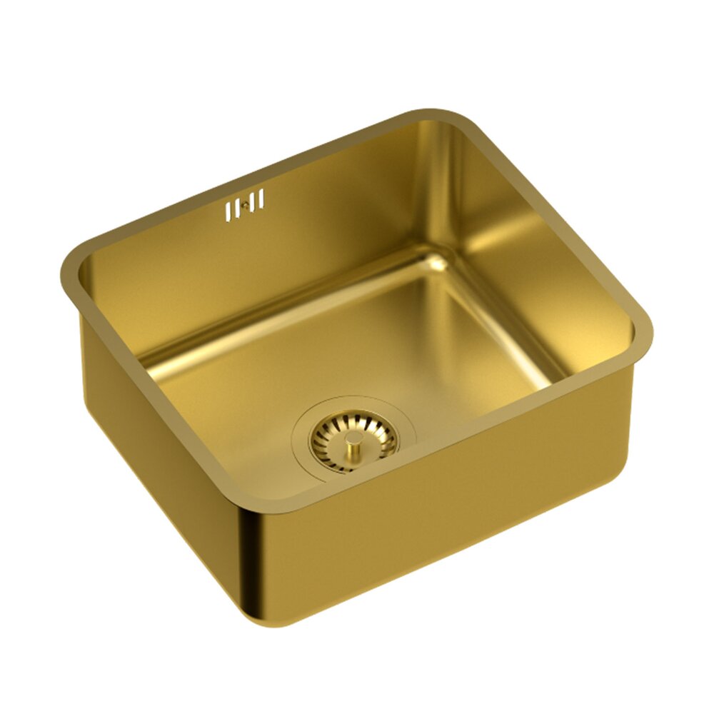 Quadron Unique Nicolas Sink 44x39 cm Gold Finish