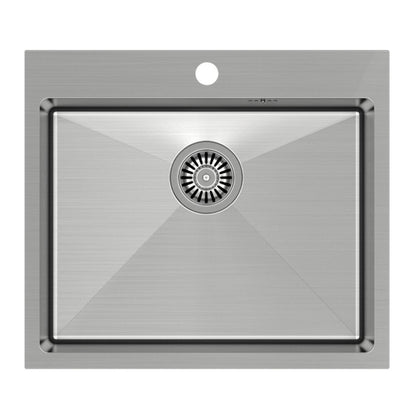 Вградена мивка Quadron Unique Russel 110 инокс, полирана, 55x48 см