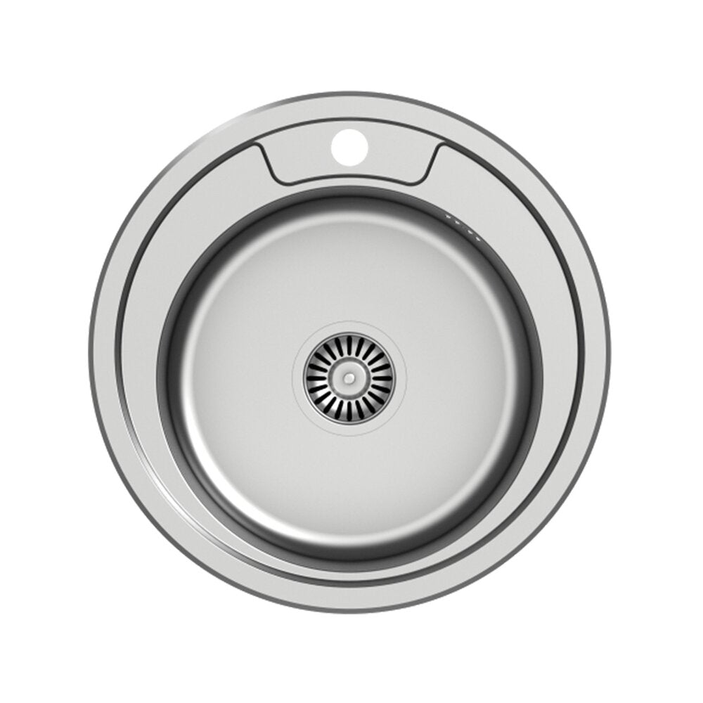 Built-in Stainless Steel Sink Quadron Pop Hugo 210 Stainless Steel 49 cm