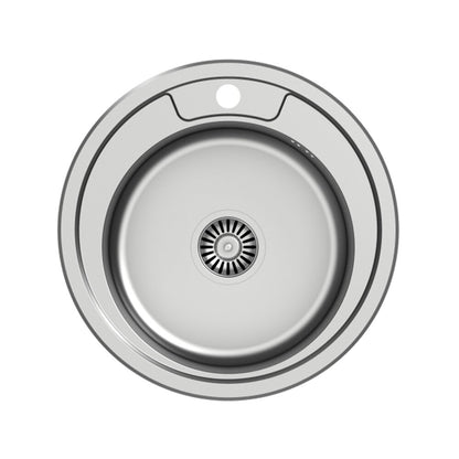 Built-in Stainless Steel Sink Quadron Pop Hugo 210 Stainless Steel 49 cm