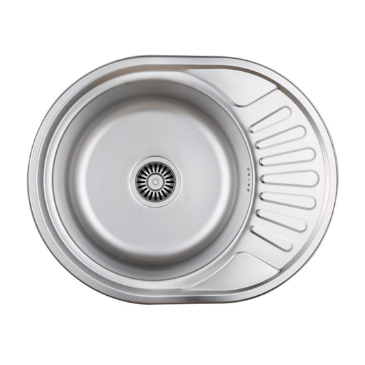 Quadron Pop Jim 216 Inox Sink 57x45 cm