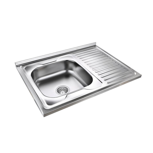 Quadron Pop Robin 111 Satin Finish Stainless Steel Sink 80x60 cm Left