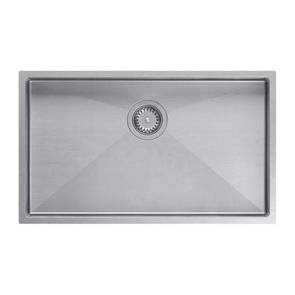 Неръждаема мивка под плот Quadron Unique Anthony 80 финиш инокс 74x44 cm