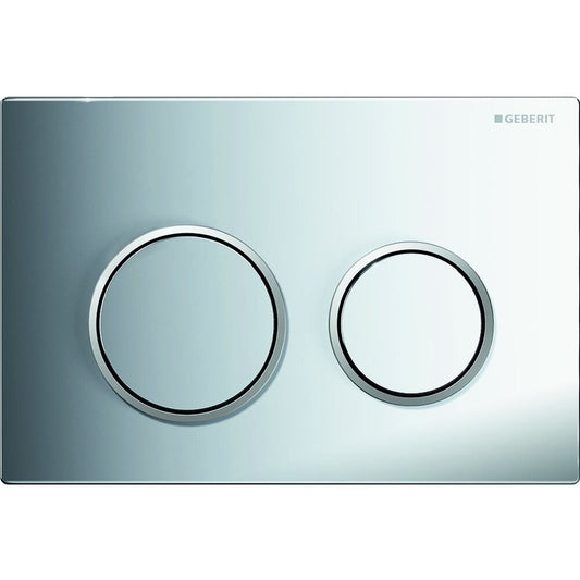 Geberit Omega20 Actuation Plate Glossy Chrome Matt Chrome