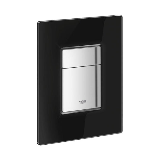 Grohe Skate Cosmopolitan Black Glass Flush Plate