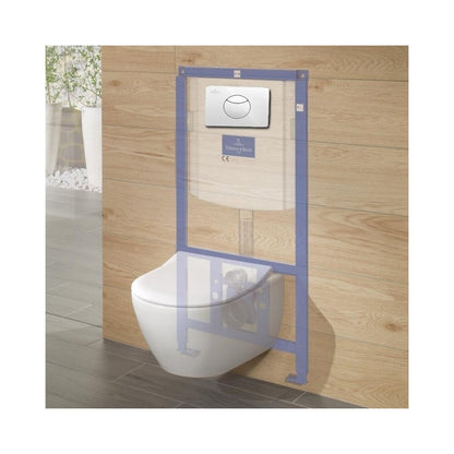 Клапа за управление Villeroy&Boch ViConnect бяла с кръгъл бутон