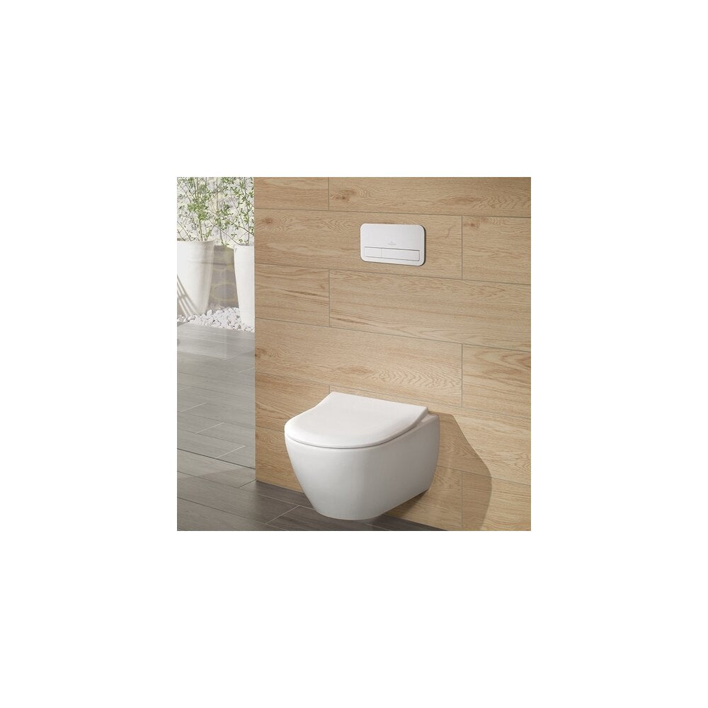 Сигнално копче Villeroy&Boch ViConnect хром мат слим
