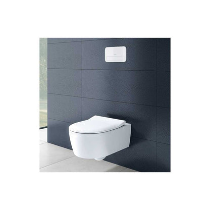 Клапа за действие Villeroy&Boch ViConnect бяла стъклена