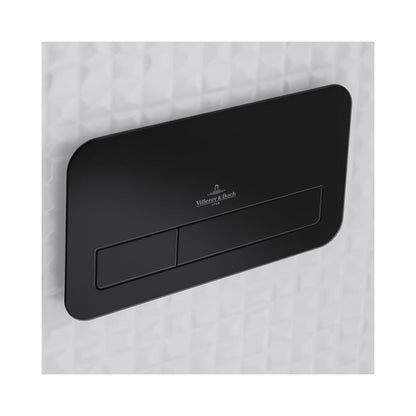 Клапа за действие Villeroy&Boch ViConnect черно стъкло гланц