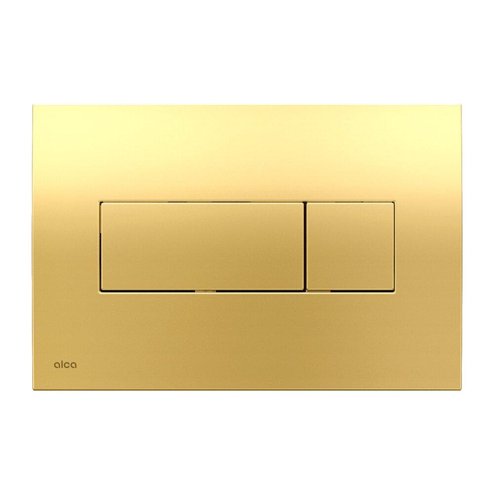 Alca Basic M375 Flush Plate Glossy Gold