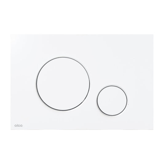 Alca Thin M676 Matte White Actuator