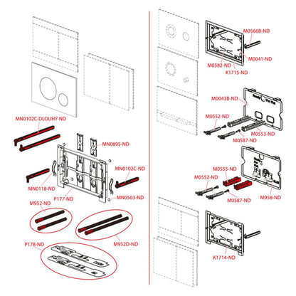 Alca FUN Actuator Plate in Matte Aluminum