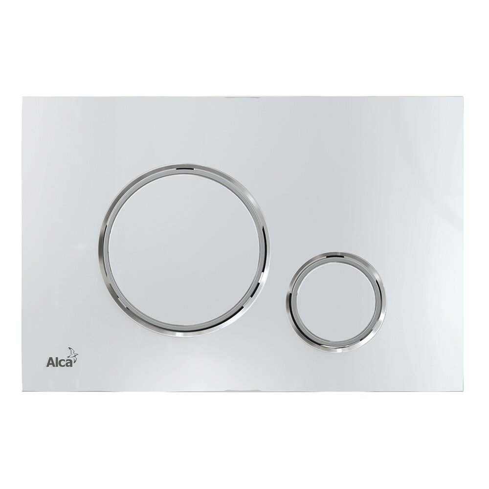 Alca Thin M771 Actuator Plate Glossy Chrome - Matte Chrome