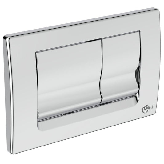 Ideal Standard Solea M1 Dual Flush Plate Chrome
