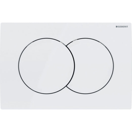 Geberit Delta01 Alpine White Flush Plate