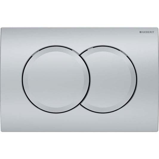 Geberit Delta01 Matte Chrome Flush Plate