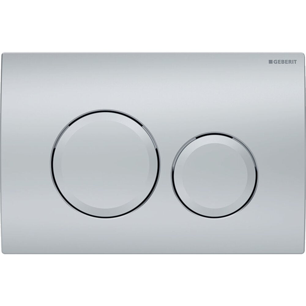 Geberit Delta20 Matte Chrome Flush Plate