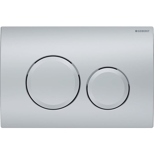 Geberit Delta20 Matte Chrome Flush Plate
