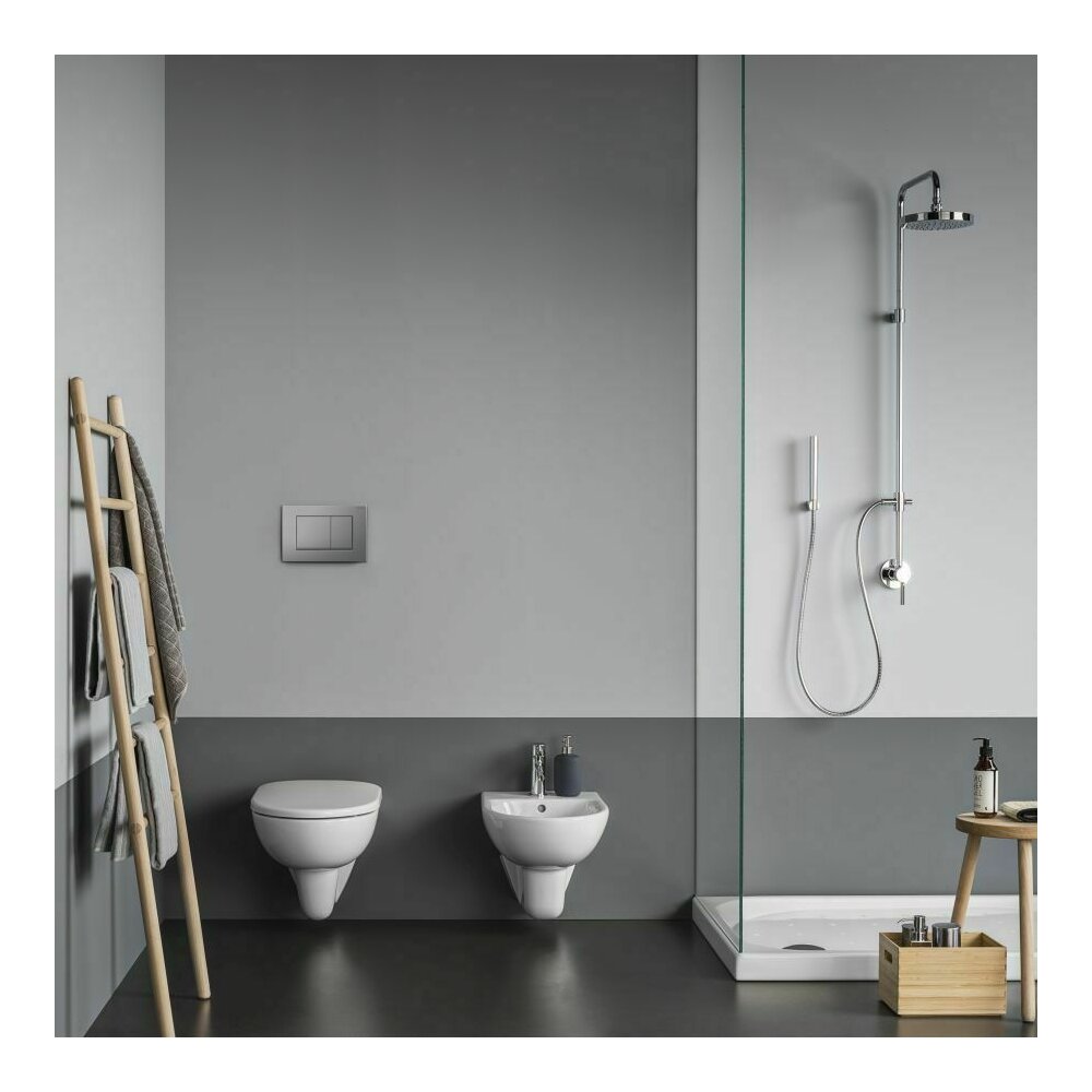 Geberit Delta30 Matte Chrome Actuator Plate