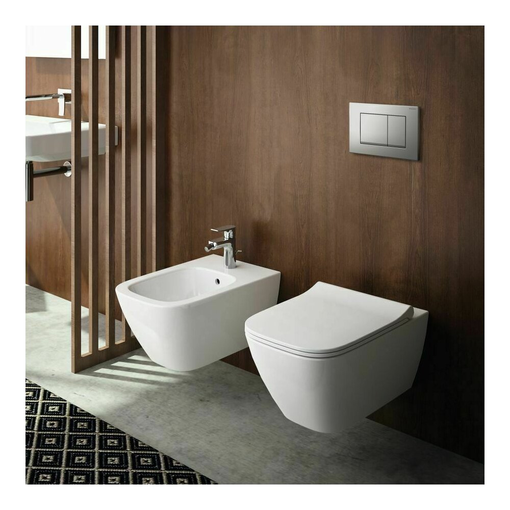 Geberit Delta30 Matte Chrome Actuator Plate