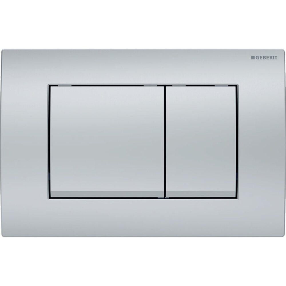 Geberit Delta30 Matte Chrome Actuator Plate