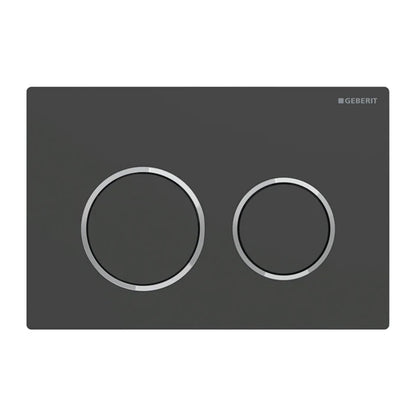Клапа за действие Geberit Omega20 черна - хром