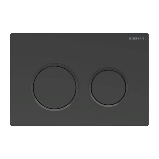 Geberit Omega20 Actuation Plate Matte Black