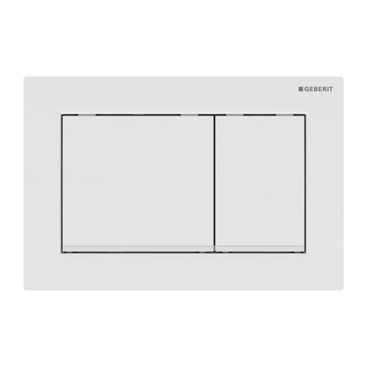 Geberit Omega30 Actuation Plate Glossy White