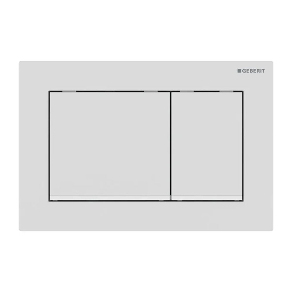 Geberit Omega30 Actuation Plate Matte White