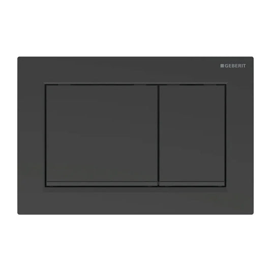 Geberit Omega30 Actuation Plate Matte Black