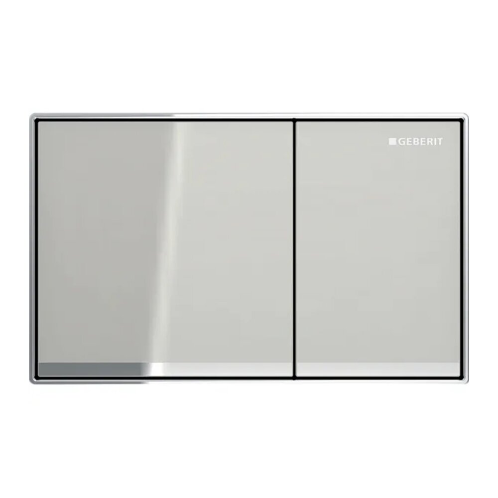 Geberit Omega60 Sand Grey Flush Plate