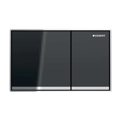 Geberit Omega60 Dark Grey Reflective Flush Plate