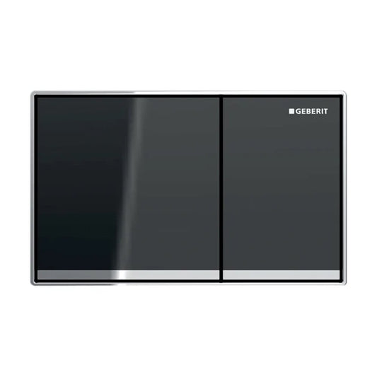 Geberit Omega60 Dark Grey Reflective Flush Plate