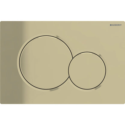 Geberit Sigma01 Actuation Plate Brass