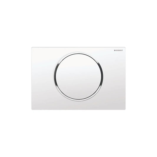 Оперативен бутон Geberit Sigma10 бял/хром/бял