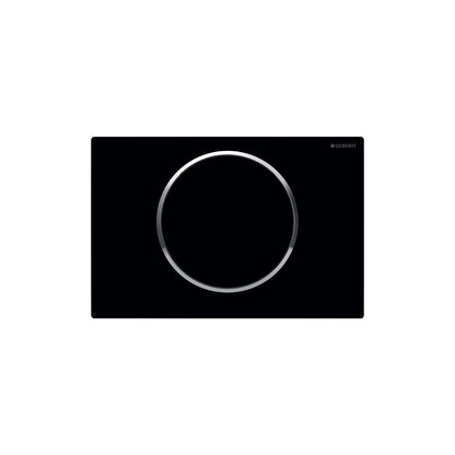 Geberit Sigma10 Black Actuator Plate