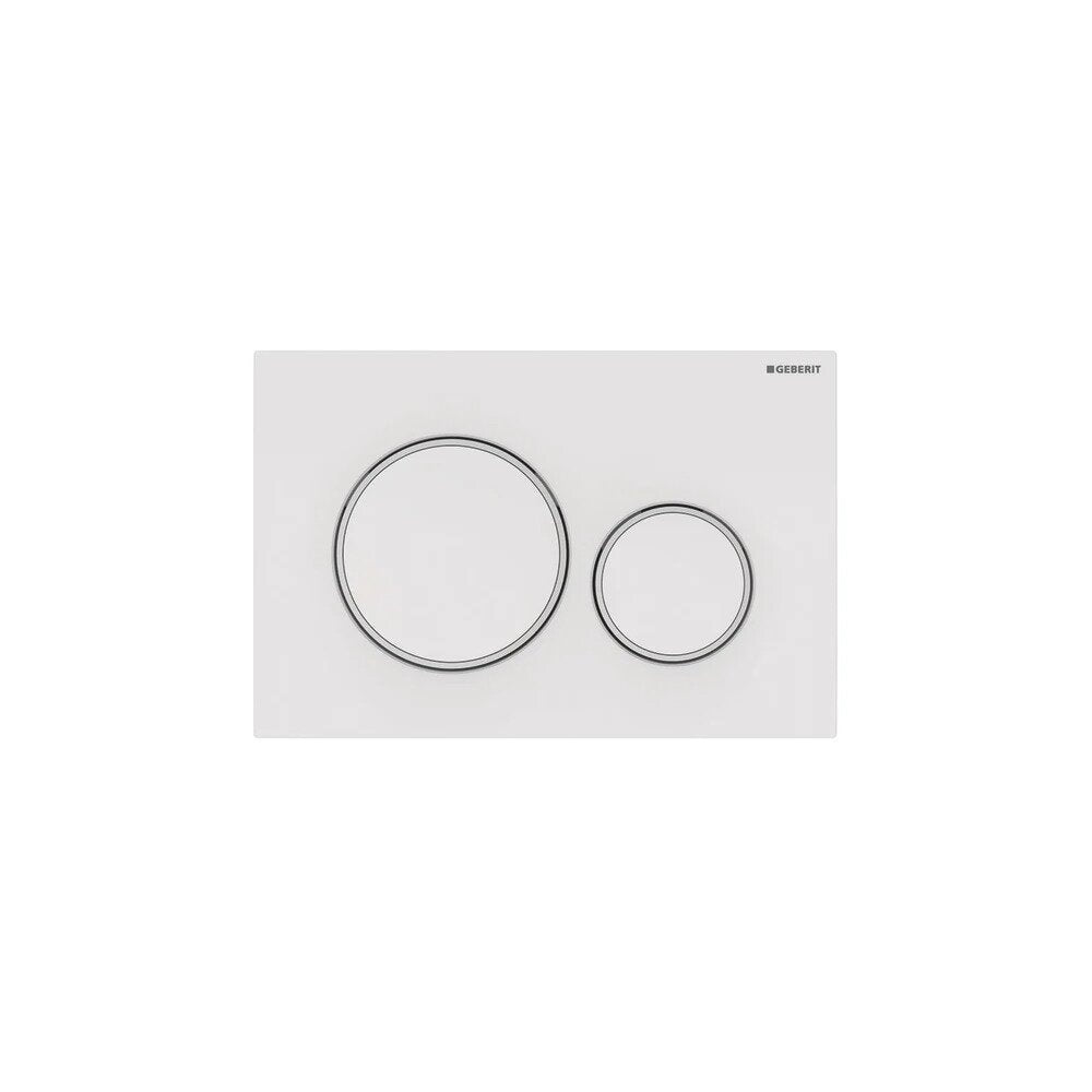 Geberit Sigma20 White Flush Plate